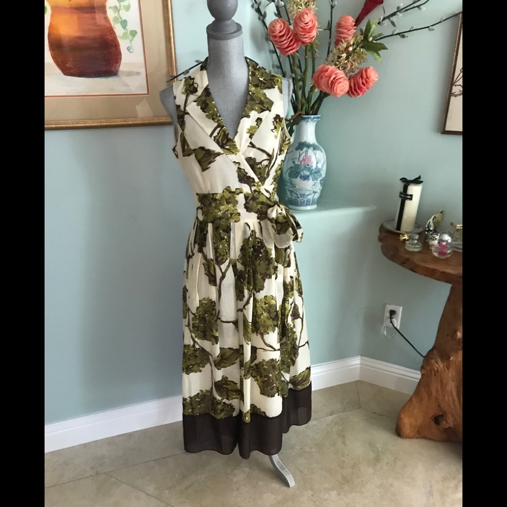 Elegant Floral Sun Dress